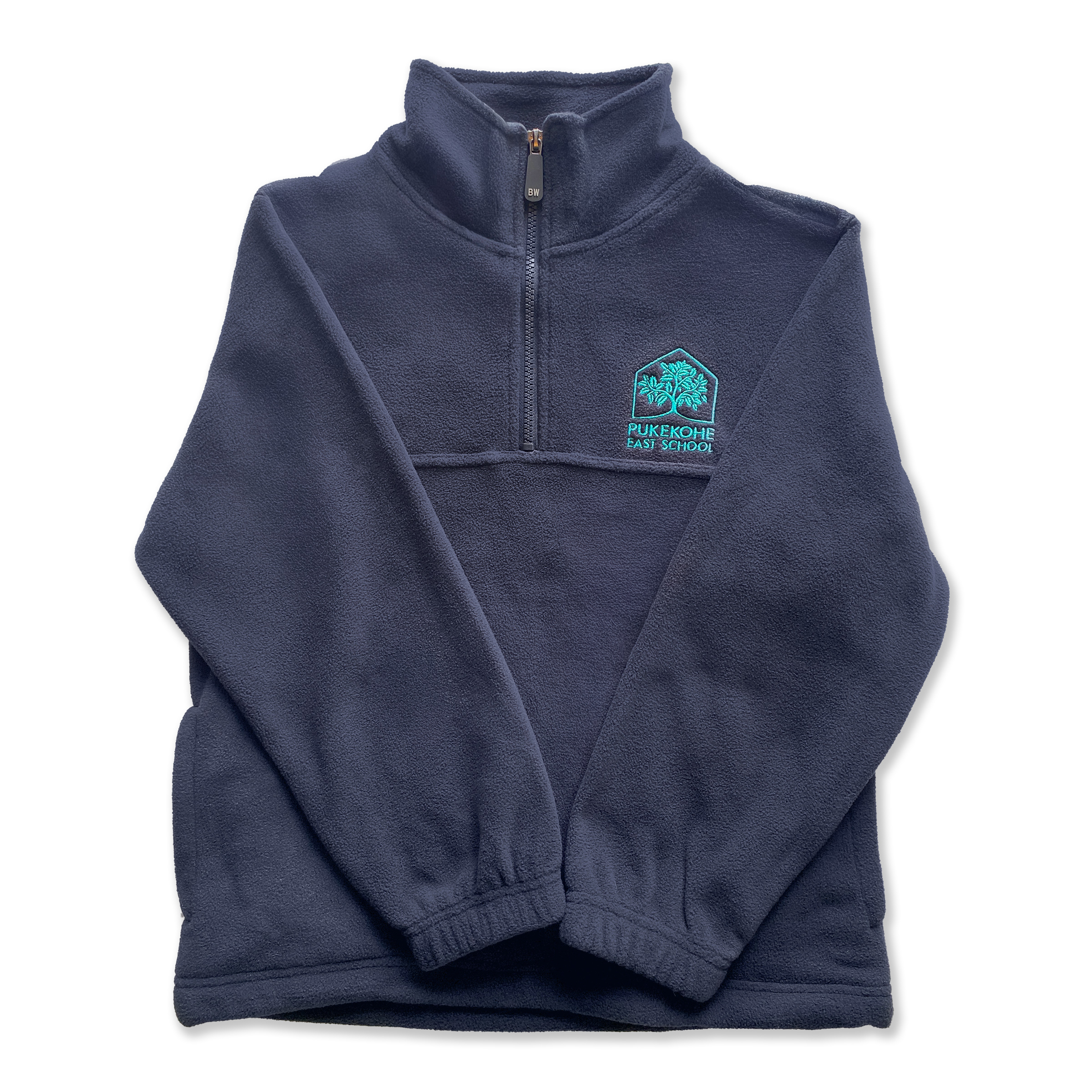 Pukekohe East Half Zip Polar Fleece Navy image