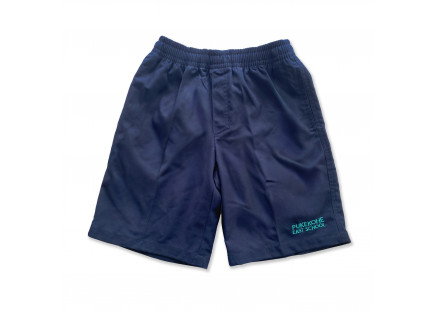 Pukekohe East Poly Viscose Shorts Navy image