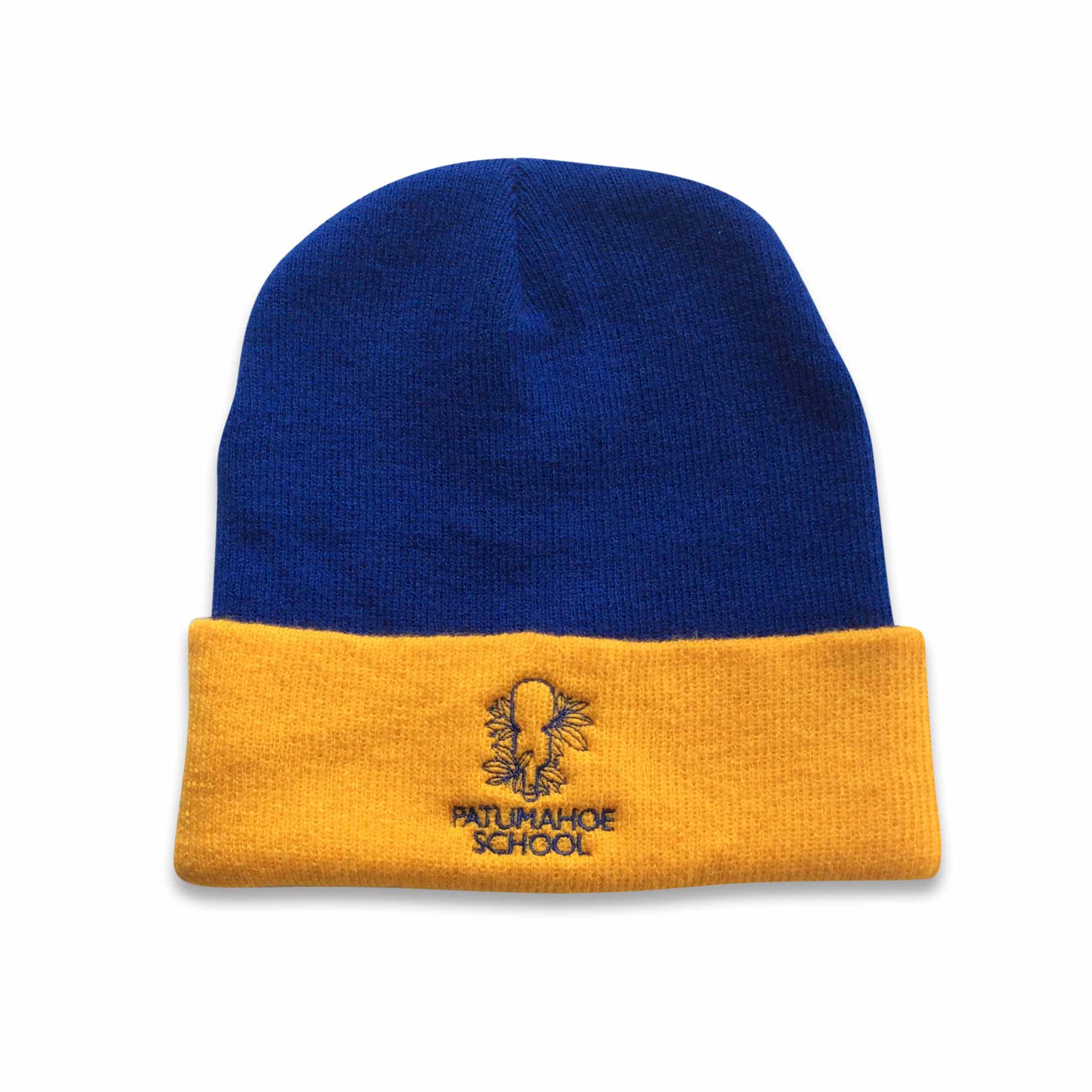 Patumahoe Primary Beanie Royal/Gold  image