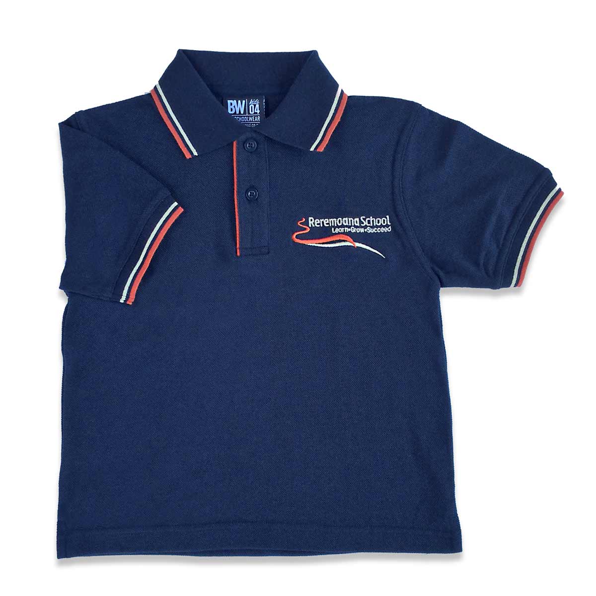 Reremoana Navy Polo Shirt  image